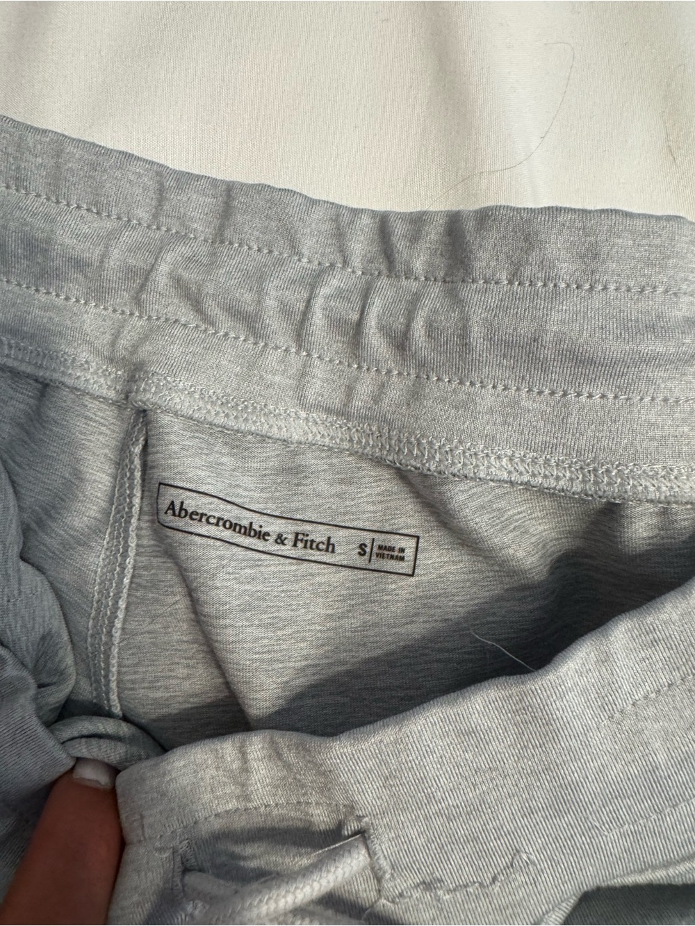 Abercrombie & Fitch Light grey women’s Jogger Sweatpants